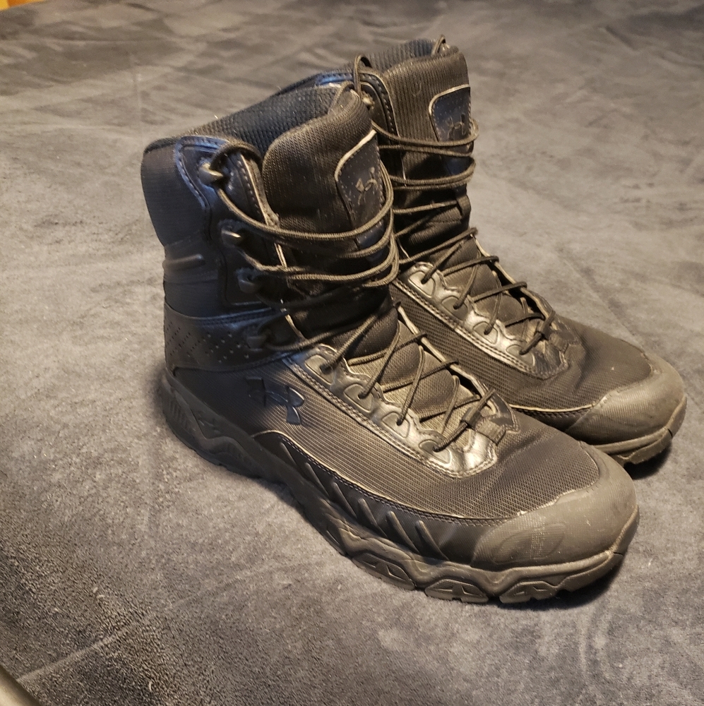 Under Armour Tactical Boots Black Sz12